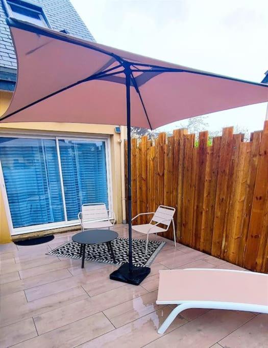 Appartement Cosy, Detente Avec Terrasse Pleurtuit ภายนอก รูปภาพ